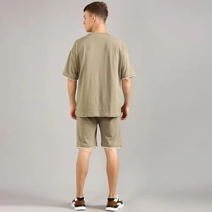 Conjuntos de Camiseta y Pantalones Cortos de Verano para Hombre, Personalizados al por Mayor, Conjunto Deportivo de Dos Piezas, Ropa Casual de Gimnasio, Conjunto de Verano - Product Image 2
