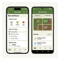 Aplicación RoyalCraft Enterprise para Gestión de Cultivos y Ganadería, Agricultura Inteligente, Meteorología y Alertas para IOS/Android/Linux/Mac