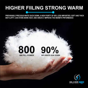 Chaqueta Acolchada de Invierno con Cuello Alto, Estilo Puffer, Relleno Cálido, Prenda Exterior Elegante, Fabricante Mayorista OEM Personalizado - Product Image 3