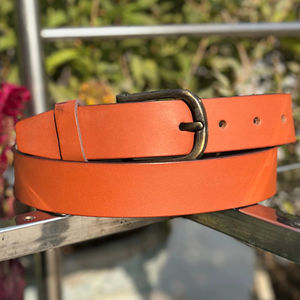 Ceinture en fer à boucle artisanale de haute qualité pour hommes, idéale pour les tenues de bureau formelles, avec un savoir-faire de qualité supérieure - Product Image 1