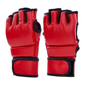 OEM Wholesale MMA Grappling <b>Gloves</b> Fingerless Open Palm Wrestling BJJ Training Mitts with Bag Submission Grappling Bag <b>Gloves</b> - Product Image 4