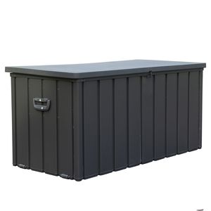 Contenitore da Esterno da 100 Galloni, Grande Box Portaoggetti da Patio con Funzione Impermeabile per Cuscini, Copricuscini, Attrezzi da Giardino, con Serratura - Product Image 4