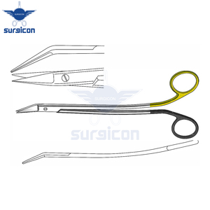 Ciseaux Dean à lame simple 12 cm / 4-3/4 pouces, semi-ébavurés, à lame unique, dentelés, Super Cut TC, ciseaux chirurgicaux médicaux de précision - Product Image 4