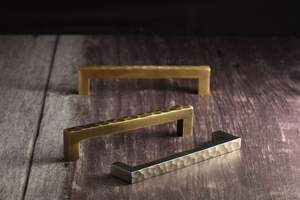 มือจับตู้ทองเหลืองแท้ดีไซน์ทันสมัย รูปทรงแคปซูล สำหรับตกแต่งบ้าน - Product Image 5