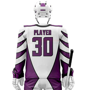Uniforme de Hockey sobre Hielo para Adultos de Último Diseño, Transpirable, Sublimado, Servicio OEM Personalizado, Impresión Cómoda - Product Image 5