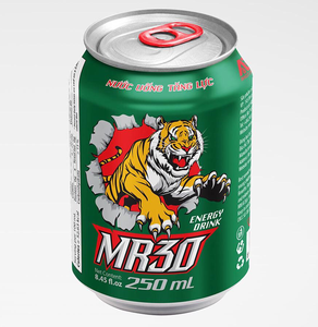 MR30 Boisson énergisante carbonatée de marque privée OEM de 250ml Boisson rafraîchissante Exportation de boissons du fournisseur du Vietnam Emballé dans une boîte - Product Image 2