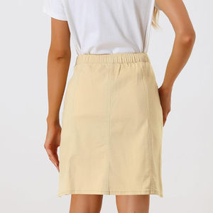 Nouvelle jupe longue en jean pour femme, style Y2K vintage, taille haute, coupe droite, grande jupe crayon évasée pour l'été - Product Image 2