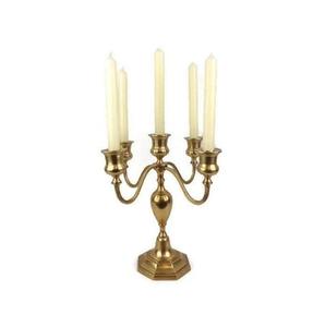 Candélabre de Noël en métal plaqué or de qualité supérieure, design unique, fait main, écologique, durable, classique, élégant, design de créateur - Product Image 6