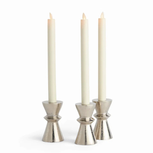 <b>Bow</b> Design Metal Candlestick <b>Holder</b> Set of 3 Modern Taper Candle <b>Holders</b> for Home Decoration Durable Metal Design - Product Image 5