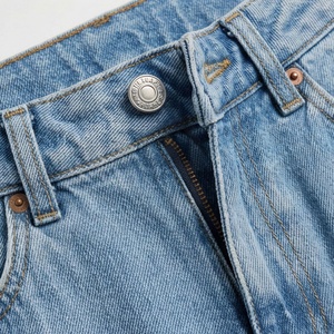 กางเกงยีนส์ขาสั้นผู้หญิงคุณภาพสูง ระบายอากาศได้ดี ติดกระดุม ผ้าฝ้าย สไตล์บูตตี้ แฟชั่นลำลองแนวสตรีท ทันสมัย - Product Image 4