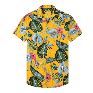 Premium Sublimation Beach <b>Shirt</b> Tropical Hawaiian Style Summer Holiday <b>Shirt</b> Professional Manufacturer - Product Image 6