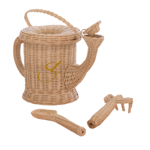 Little <b>Gardener</b> Rattan <b>Tool</b> <b>Set</b> Handmade Children's <b>Gardening</b> Play Kit - Product Image 3