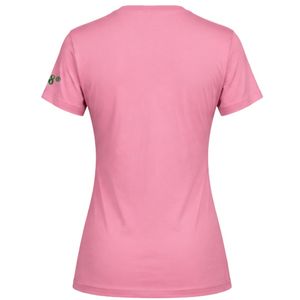 Camiseta Rosa de Lujo con Bordado para Mujer, Informal, de Manga Corta, con Diseño Gráfico, para Uso Diario, Ropa Elegante - Product Image 3