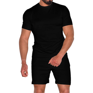 Men Hot Weather Set casual matching <b>top</b> and shorts airy fabric breathable comfortable fit for summer <b>heat</b> beach sports and daily - Product Image 4