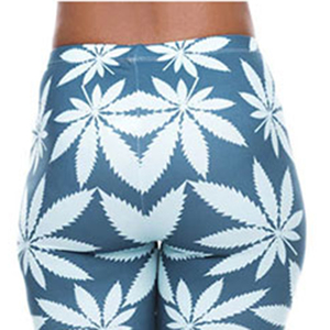 Vêtements de sport de haute qualité en polyester, couleur unie, collants de fitness, pantalons de compression à séchage rapide, leggings de course - Product Image 6