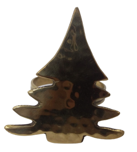 Anillo de Servilleta Decorativo de Aluminio con Diseño de Palmera, Porta Servilletas de Lujo para Mesa de Comedor, Decoración del Hogar con Temática de Playa, Restaurante - Product Image 6