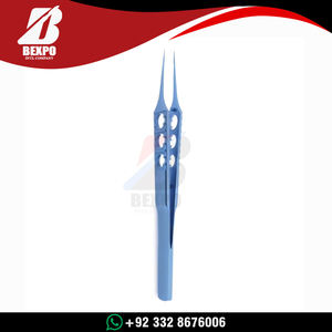 Pinzas de Sutura Oftálmicas McPherson Micro de Acero Inoxidable, Instrumentos Quirúrgicos con Certificación CE e ISO - Product Image 6