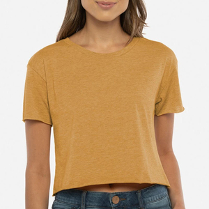 Vente en gros de crop tops pour femmes de haute qualité, fabricants de crop tops personnalisés avec logo, crop tops tendance pour femmes - Product Image 4