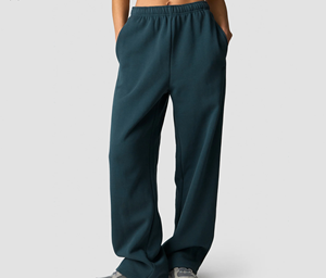 Private Label Fleece <b>Joggers</b> Wholesale <b>Women</b> Fleece Sweatpants Elastic Waist Design Fast Delivery - Product Image 1