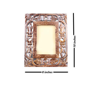 Marco de Fotos de Madera Sólida Hecho a Mano, Adorno Decorativo para Escritorio, Mesa y Estante - Product Image 3