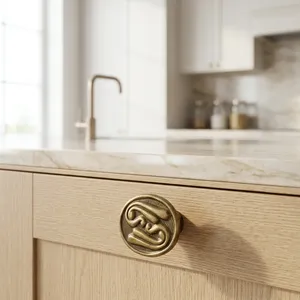 Ak Brass Emboss Handmade <b>Antique</b> Cabinet Knob for Furniture/Bedroom/Kitchen - Product Image 5