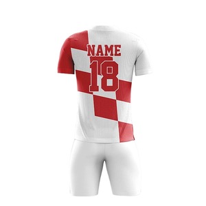 Wholesale High Quality Team Sport Club Jersey Set Custom Sublimation Football Shirts Football Uniform Men <b>Soccer</b> Wear - Product Image 2
