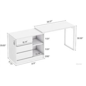 Postazione Trucco Premium Personalizzabile con Cuscino Confortevole, Tavolo da Trucco Durevole ed Elegante - Product Image 5