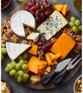 Premium Stainless Steel <b>Cheese</b> <b>Knife</b> <b>Set</b> With Black Plastic Handles For Elegant <b>Cheese</b> Serving Use And Restaurant Use - Product Image 5