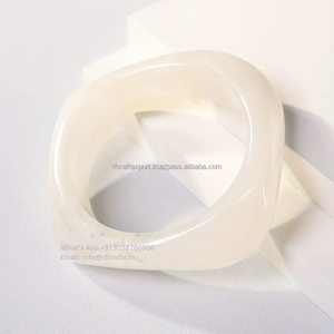 Hot Selling Customized Wide Resin Bangle Multi Color Bangle Colorful Cuff Resin <b>Bracelet</b> - Product Image 3