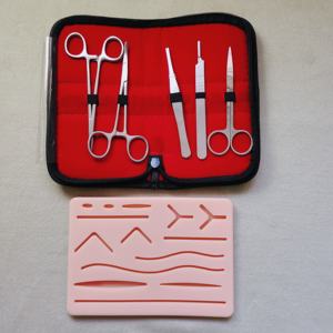 ADI INDUSTRY Surgical Customized <b>Suture</b> <b>Kit</b> Complete <b>Suture</b> Practice Training <b>Kit</b> for Medical Students with <b>Suture</b> Practice Skin - Product Image 4