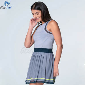 Conjuntos de Vestidos de Tenis y Bádminton para Mujer, Sin Mangas, Ligeros, de Secado Rápido, Personalizables, Ropa Deportiva OEM - Product Image 2