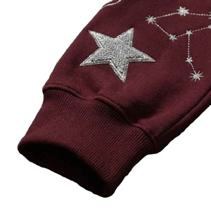 Chándales Bordados con Logotipo Personalizado, de Alta Calidad, 100% Algodón, Color Sólido, Chándales con Capucha para Hombre - Product Image 5