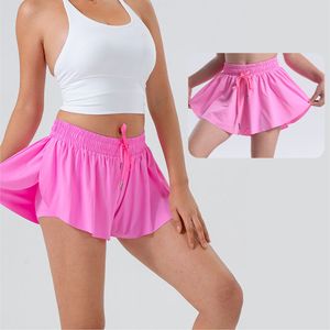 Mawra – jupe plissée rose pour femmes, style sportif, taille élastique, cordon de serrage, respirante, mini-jupe 2 en 1, short d'été pour femmes - Product Image 1