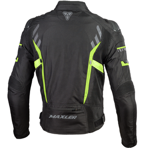 Veste de moto de tourisme 3/4 pour hommes imperméable et grande taille approuvée pour la course Bouches d'aération réfléchissantes ignifuges pour armure - Product Image 2