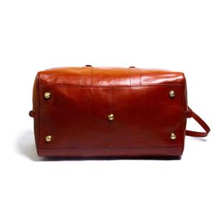 Sac de voyage de luxe classique en cuir véritable pour homme avec roulettes, grande capacité, idéal pour le week-end - Product Image 2