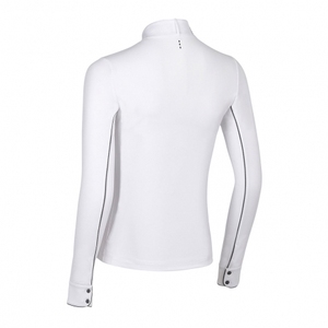 Chemise d'équitation unisexe, coupe ajustée, en polaire respirante, anti-rétrécissement, séchage rapide, pour compétition, toutes saisons, vente en gros - Product Image 4