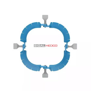 Retractor de Anillo Ortopédico Veterinario Lone Star, 10 Ganchos, Sistema de Retracción de Heridas Quirúrgicas Reutilizable de Acero Inoxidable para Caballos - Product Image 1