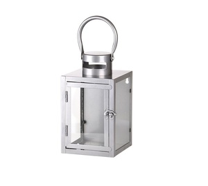 Modern Looking Home Decor Metal & Glass <b>Lantern</b> In Shiny <b>Silver</b> Finished Centerpiece For Wedding Outdoor Decor Handmade - Product Image 4