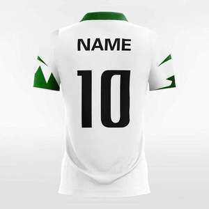 Maillot de football personnalisé pour homme, séchage rapide, respirant, col en V, nom de l'équipe, numéro du joueur, manches courtes, tenue de match - Product Image 4