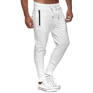 Pantalon de survêtement formel pour homme personnalisé, 100% coton, anti-froissement, respirant, écologique, fermeture à cordon, lavage foncé, automne - Product Image 3