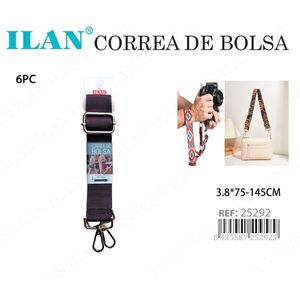 Cinghia regolabile ILAN per borsa/fotocamera, 3,8 cm, 75-145 cm - Product Image 3