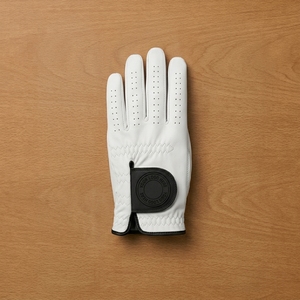 Guante de Golf de Piel Cabretta Premium OEM con Marcador Magnético de Bola, Agarre Suave Transpirable, Logotipo Personalizado, Marca Privada, Anti-UV, con Ranuras para los Dedos - Product Image 2