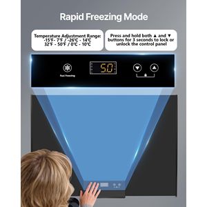 Congelatore Compatto da 5 Piedi Cubi con Apertura Superiore, Cestelli Regolabili e Rimovibili, Congelatore a Pozzetto - Product Image 4