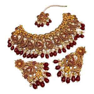 Trendy <b>Pearl</b> Fashion Jewelry <b>Sets</b> for Women Elegant Necklace Earrings Bridal Gift Wholesale Supplier - Product Image 1