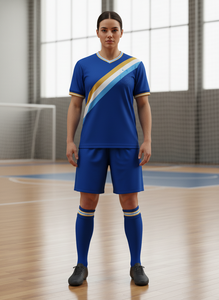 Maillots de football personnalisés 2025 – Nom de l'équipe sur le devant, manches courtes, impression numérique, 100 % polyester, broderie 3D, légers - Product Image 4