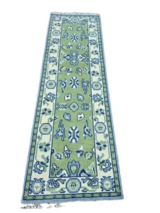 Conjuntos de alfombra persa anudada a mano turca al por mayor de fábrica, algodón de alta calidad, 2,6x8, pequeño corredor abstracto para decoración del hogar - Product Image 2