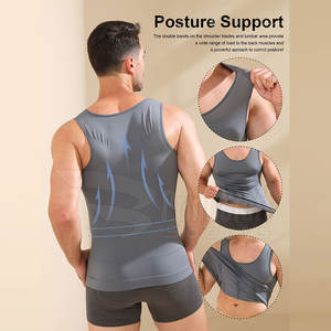 Vêtements de sport légers, débardeurs de compression sans manches, couleur unie, débardeurs de compression sans manches de haute qualité - Product Image 4