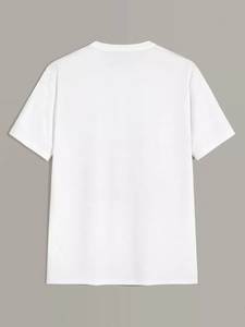 T-shirt Designer en Polyester/Coton Nouvelle Collection Été Décontracté Respirant Écologique Séchage Rapide Logo Avant Homme Femme Coupe Classique - Product Image 2