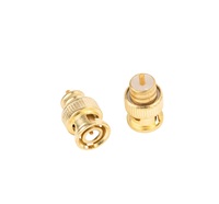 Conectores BNC de Latón de Alta Calidad, Conector Coaxial de Ingeniería de Precisión para Dispositivos CCTV y RF, Disponible a Buen Precio