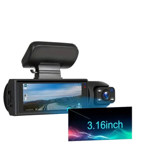 TVS-A868 ống kính kép 1080P Xe DVR Dash Cam với 3 máy ảnh, tầm nhìn ban đêm & vòng lặp ghi âm - Product Image 1